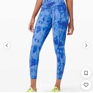 Lululemon Athletica Game Day Blue Align Leggings Sz 4